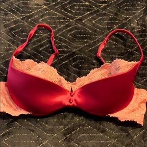 Red lace AdoreMe bra